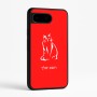 כיסוי בעיצוב אישי עם השם שלך לדגם - Google Pixel 9 5G בעיצוב חתול