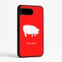 כיסוי בעיצוב אישי עם השם שלך לדגם - Google Pixel 9 5G בעיצוב חזיר