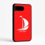 כיסוי בעיצוב אישי עם השם שלך לדגם - Google Pixel 9 5G בעיצוב סירה