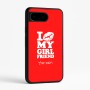 כיסוי בעיצוב אישי עם השם שלך לדגם - Google Pixel 9 5G בעיצוב לנשק את החברה שלי