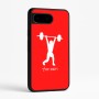 כיסוי בעיצוב אישי עם השם שלך לדגם - Google Pixel 9 5G בעיצוב הרמת משקולות