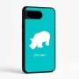 כיסוי בעיצוב אישי עם השם שלך לדגם - Google Pixel 9 5G בעיצוב קרנף