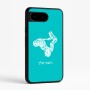 כיסוי בעיצוב אישי עם השם שלך לדגם - Google Pixel 9 5G בעיצוב רוכב טרקטורונים