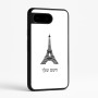 כיסוי בעיצוב אישי עם השם שלך לדגם - Google Pixel 9 5G בעיצוב מגדל אייפל