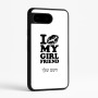 כיסוי בעיצוב אישי עם השם שלך לדגם - Google Pixel 9 5G בעיצוב לנשק את החברה שלי