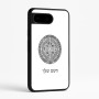 כיסוי בעיצוב אישי עם השם שלך לדגם - Google Pixel 9 5G בעיצוב לוח שנה אצטקי של המאיה