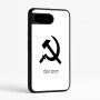 כיסוי בעיצוב אישי עם השם שלך לדגם - Google Pixel 9 5G בעיצוב פטיש ומגל