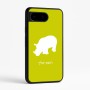 כיסוי בעיצוב אישי עם השם שלך לדגם - Google Pixel 9 5G בעיצוב קרנף