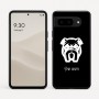 כיסוי בעיצוב אישי עם השם שלך לדגם - Google Pixel 9 5G בעיצוב פרצוף בולדוג