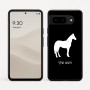 כיסוי בעיצוב אישי עם השם שלך לדגם - Google Pixel 9 5G בעיצוב סוס