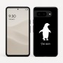 כיסוי בעיצוב אישי עם השם שלך לדגם - Google Pixel 9 5G בעיצוב פינגווין