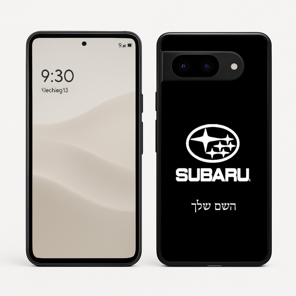 כיסוי בעיצוב אישי עם השם שלך לדגם - Google Pixel 9 5G בעיצוב סובארו