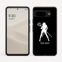 כיסוי בעיצוב אישי עם השם שלך לדגם - Google Pixel 9 5G בעיצוב אישה שטן