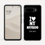 כיסוי בעיצוב אישי עם השם שלך לדגם - Google Pixel 9 5G בעיצוב אוהבת את החבר שלי