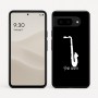 כיסוי בעיצוב אישי עם השם שלך לדגם - Google Pixel 9 5G בעיצוב סקסופון
