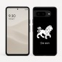 כיסוי בעיצוב אישי עם השם שלך לדגם - Google Pixel 9 5G בעיצוב מזלות - אריה
