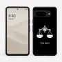 כיסוי בעיצוב אישי עם השם שלך לדגם - Google Pixel 9 5G בעיצוב מזלות - מאזניים