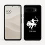 כיסוי בעיצוב אישי עם השם שלך לדגם - Google Pixel 9 5G בעיצוב מזלות - קשת