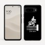 כיסוי בעיצוב אישי עם השם שלך לדגם - Google Pixel 9 5G בעיצוב רוכב סוסים