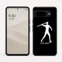 כיסוי בעיצוב אישי עם השם שלך לדגם - Google Pixel 9 5G בעיצוב זורק כידון