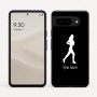 כיסוי בעיצוב אישי עם השם שלך לדגם - Google Pixel 9 5G בעיצוב רץ רץ אישה