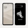 כיסוי בעיצוב אישי עם השם שלך לדגם - Google Pixel 9 5G בעיצוב אופנוע שלג