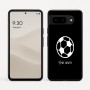 כיסוי בעיצוב אישי עם השם שלך לדגם - Google Pixel 9 5G בעיצוב כדורגל כדור כדורגל