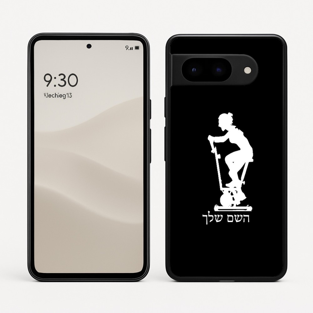כיסוי בעיצוב אישי עם השם שלך לדגם - Google Pixel 9 5G בעיצוב אימון ספינינג - אישה