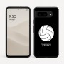 כיסוי בעיצוב אישי עם השם שלך לדגם - Google Pixel 9 5G בעיצוב כדור כדורעף