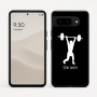 כיסוי בעיצוב אישי עם השם שלך לדגם - Google Pixel 9 5G בעיצוב הרמת משקולות
