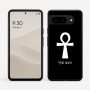 כיסוי בעיצוב אישי עם השם שלך לדגם - Google Pixel 9 5G בעיצוב אנק - מפתח החיים המצרי