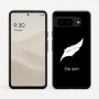 כיסוי בעיצוב אישי עם השם שלך לדגם - Google Pixel 9 5G בעיצוב נוצת נוצה