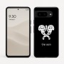 כיסוי בעיצוב אישי עם השם שלך לדגם - Google Pixel 9 5G בעיצוב פרחי קרן