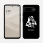כיסוי בעיצוב אישי עם השם שלך לדגם - Google Pixel 9 5G בעיצוב סנטה קלאוס