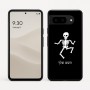 כיסוי בעיצוב אישי עם השם שלך לדגם - Google Pixel 9 5G בעיצוב סקלטון
