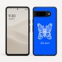 כיסוי בעיצוב אישי עם השם שלך לדגם - Google Pixel 9 5G בעיצוב פרפר