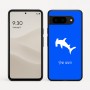 כיסוי בעיצוב אישי עם השם שלך לדגם - Google Pixel 9 5G בעיצוב כריש ראש פטיש