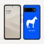 כיסוי בעיצוב אישי עם השם שלך לדגם - Google Pixel 9 5G בעיצוב סוס