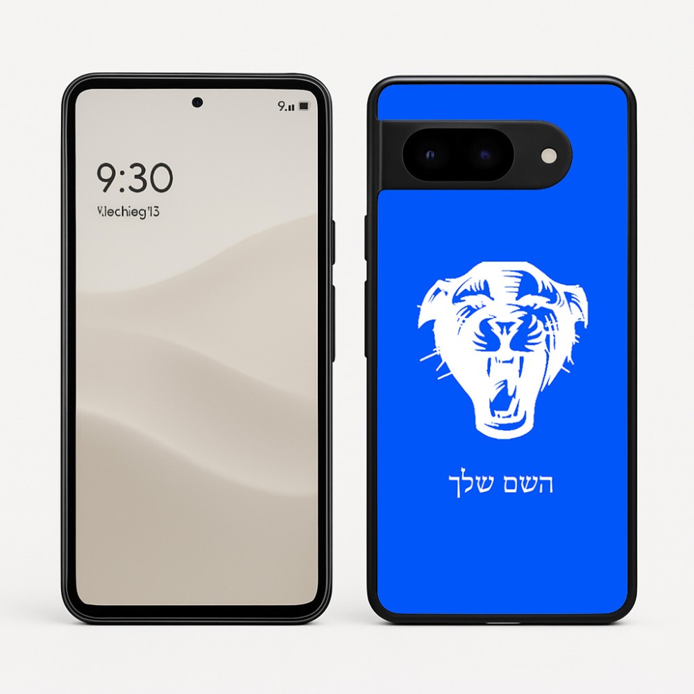 כיסוי בעיצוב אישי עם השם שלך לדגם - Google Pixel 9 5G בעיצוב פני פנטרה