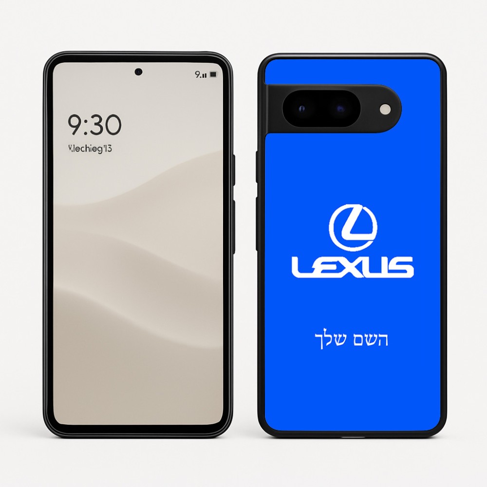 כיסוי בעיצוב אישי עם השם שלך לדגם - Google Pixel 9 5G בעיצוב לקסוס