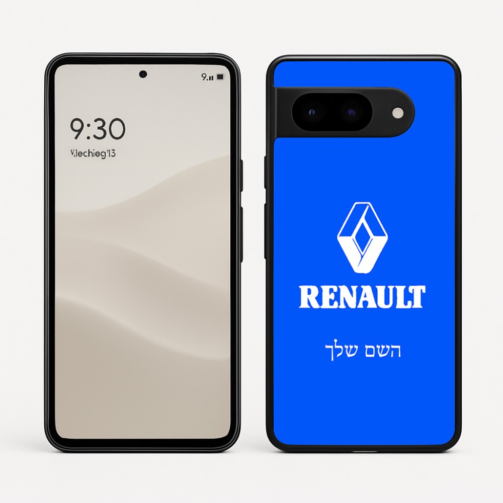 כיסוי בעיצוב אישי עם השם שלך לדגם - Google Pixel 9 5G בעיצוב רנו