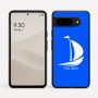כיסוי בעיצוב אישי עם השם שלך לדגם - Google Pixel 9 5G בעיצוב סירה