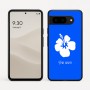 כיסוי בעיצוב אישי עם השם שלך לדגם - Google Pixel 9 5G בעיצוב פרח היביסקוס