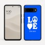 כיסוי בעיצוב אישי עם השם שלך לדגם - Google Pixel 9 5G בעיצוב אהבה