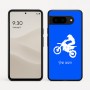 כיסוי בעיצוב אישי עם השם שלך לדגם - Google Pixel 9 5G בעיצוב מוטוקרוס
