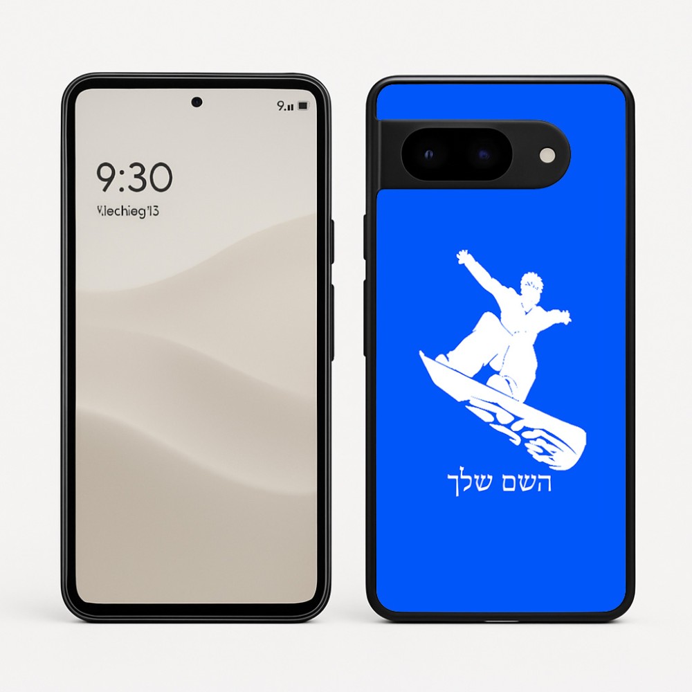 כיסוי בעיצוב אישי עם השם שלך לדגם - Google Pixel 9 5G בעיצוב סנובורדיסט