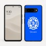 כיסוי בעיצוב אישי עם השם שלך לדגם - Google Pixel 9 5G בעיצוב כבאי - תגית