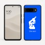 כיסוי בעיצוב אישי עם השם שלך לדגם - Google Pixel 9 5G בעיצוב מיקרוסקופ