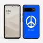 כיסוי בעיצוב אישי עם השם שלך לדגם - Google Pixel 9 5G בעיצוב סמל השלום