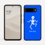 כיסוי בעיצוב אישי עם השם שלך לדגם - Google Pixel 9 5G בעיצוב סקלטון